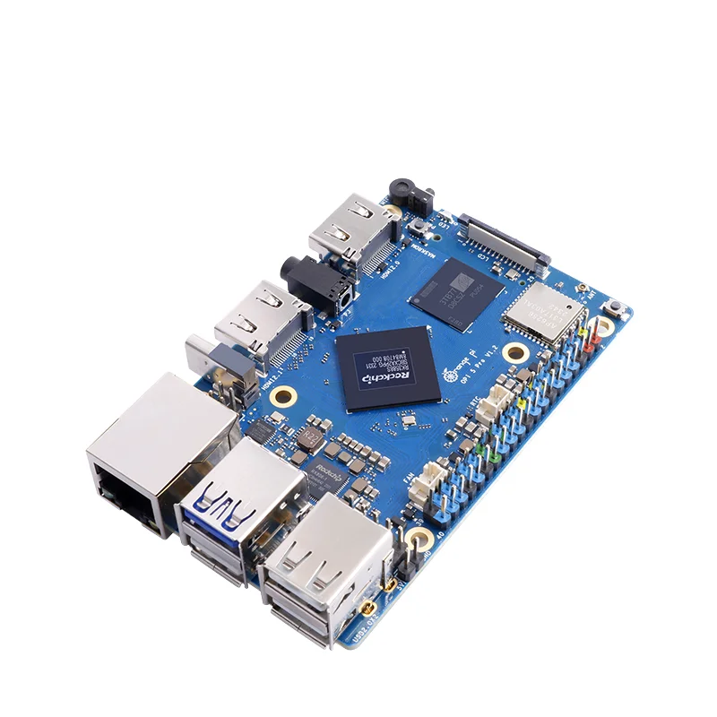 Orange Pi 5 Pro Development Board Kit 4GB+32GB EMMC Module 5V5A Type-C Power Supply DDR5 Rockchip RK3588S Gigabit Ethernet