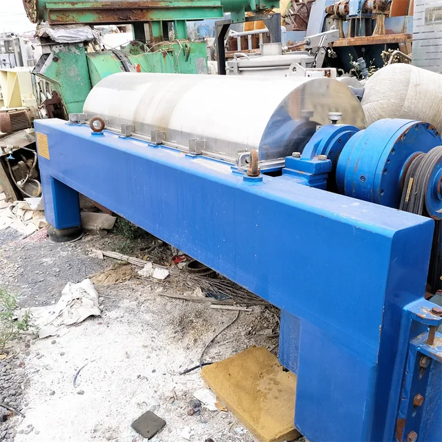 Horizontal screw centrifuge sludge sedimentation separation equipment 500 type