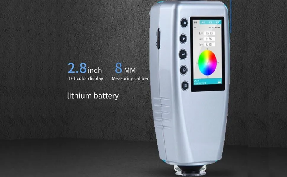 Wr10 8mm Portable Digital Color Meter Colorimeter Price For Color