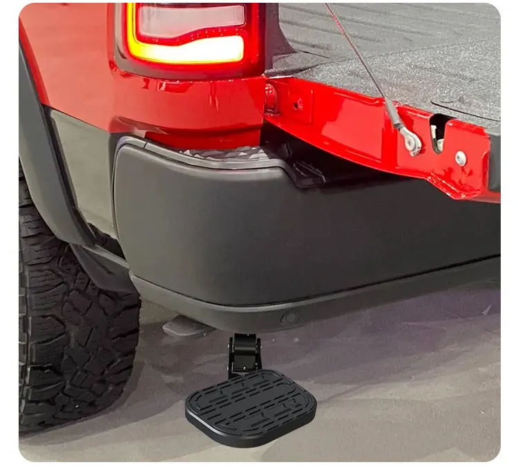 Custom Rear Bed Step Retractable Bumper Truck Tailgate Step for DODGE RAM 1500 Electric Behind Step factory