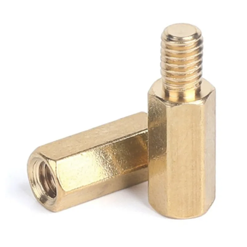 M3 M4 M6 M8 Threaded Hex Brass Steel Spacer Standoff Custom All Size