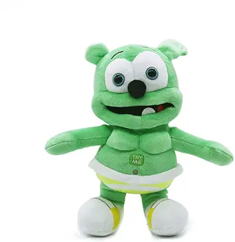 Custom Gummy Bear Plush Green Singing Bear Plush Toy Doll Unique Companion and Doll