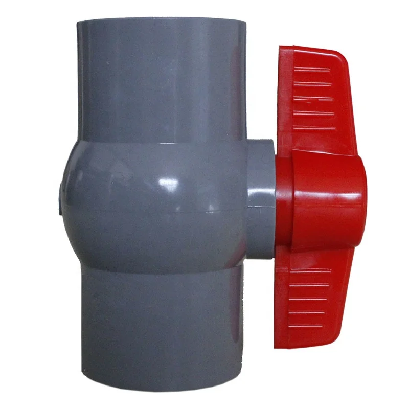 Plastic PVC Water Valve/Pool Valve/ Ball Valve for Water Supply DIN Standard Factory