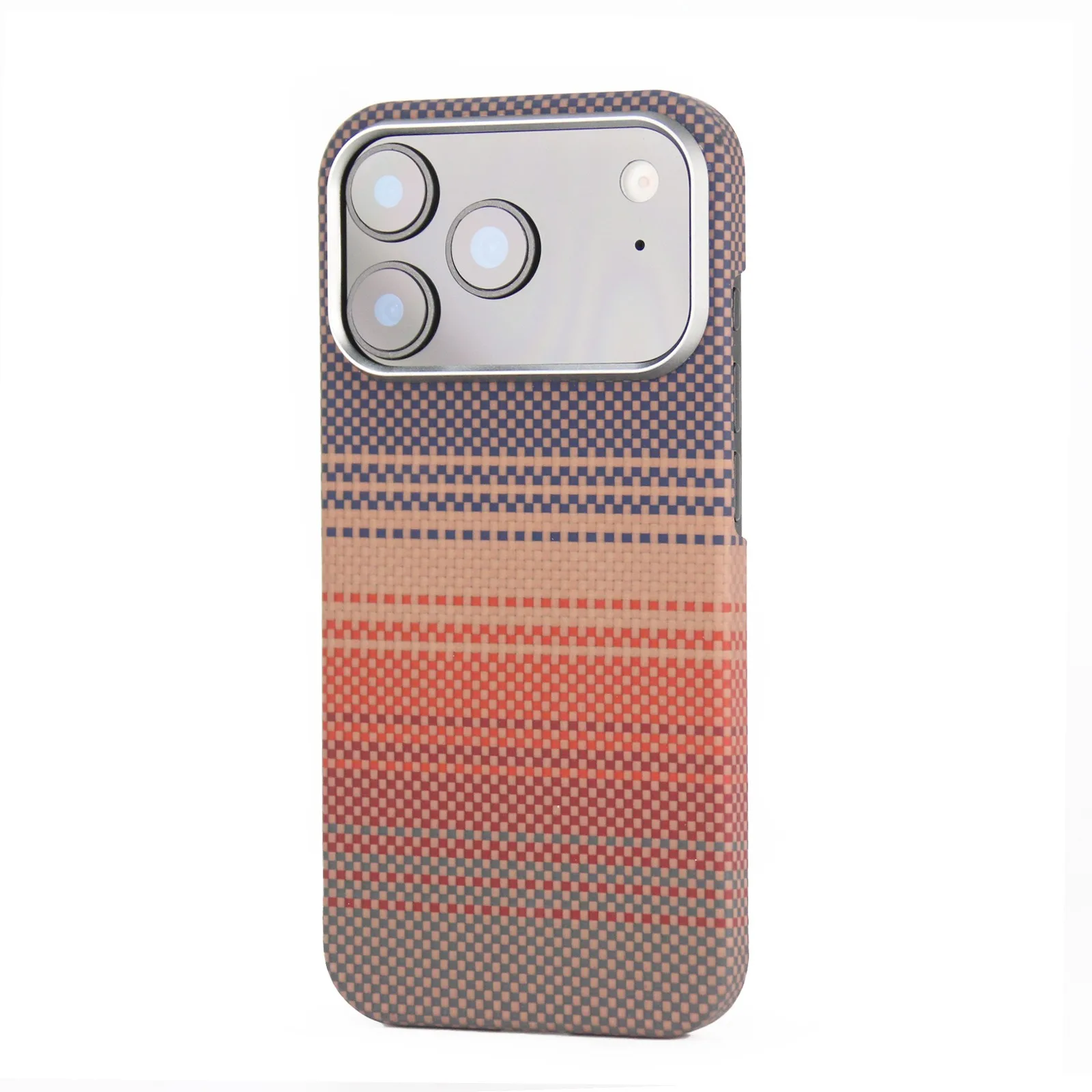 product laudtec carbon fiber phone cases magnetic charging luxury simple business back cover for iphone 17 air 16 15 pro max sjk1091-8