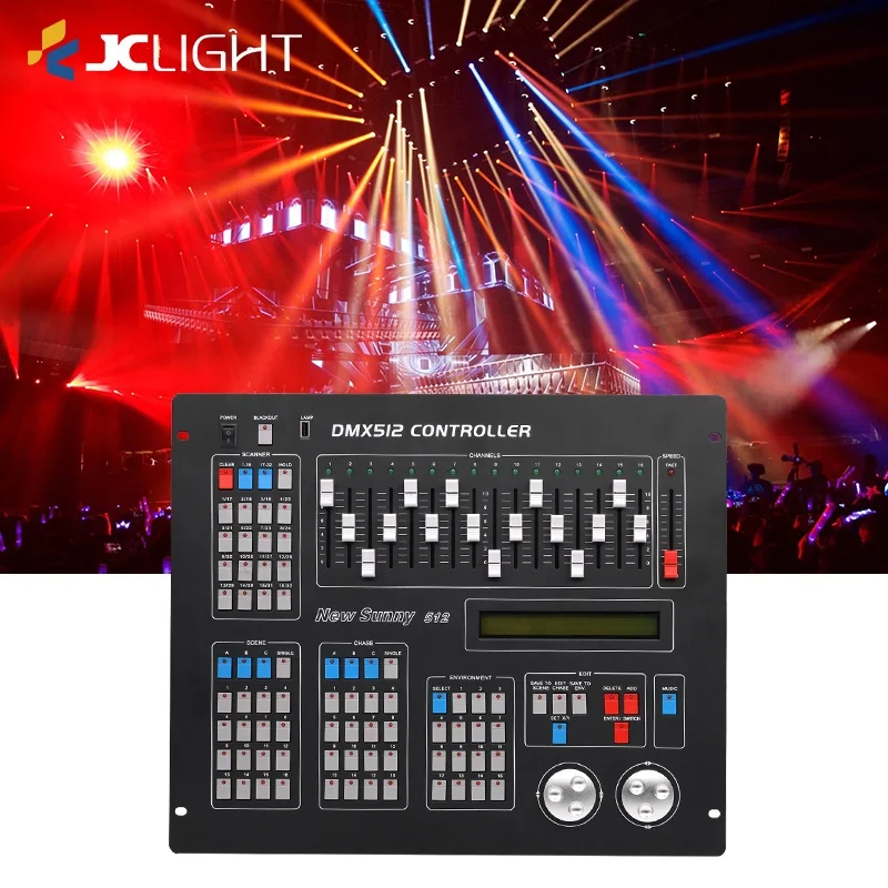 New Sunny 512 DMX Lighting Controller with Flight Case - Durable