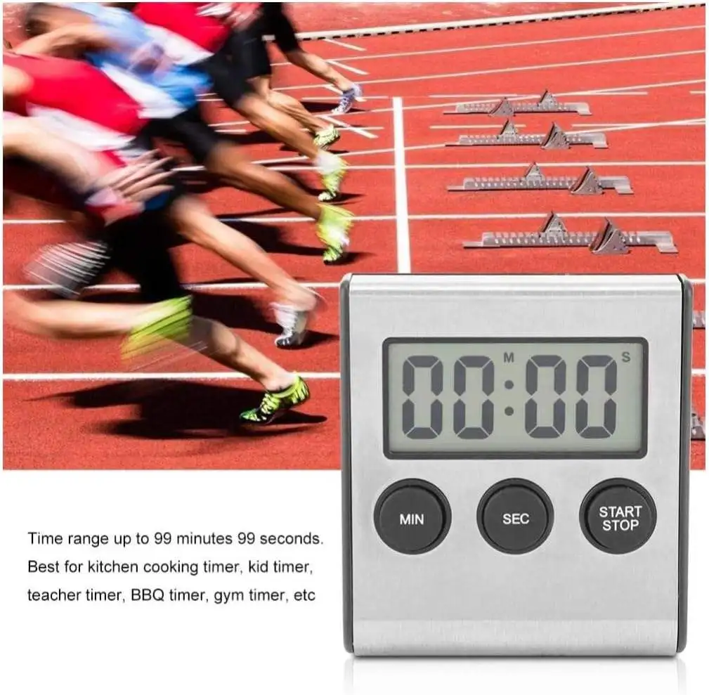 Wholesale OEM Multifunctional Kitchen Timers Large Screen Digital Laboratory Countdown Reminders Stopwatches Electronic Timers