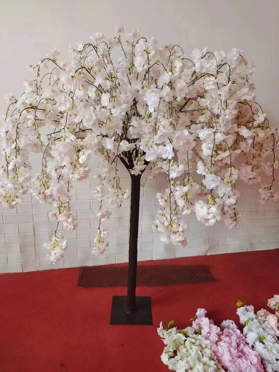 Pink Artificial Cherry Blossom Tree Artificial Wedding Tree Wedding
