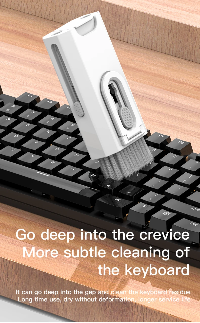 Multifunctional Earbud 8 in 1 Earphone Phone Earplug Screen Cleaner ...