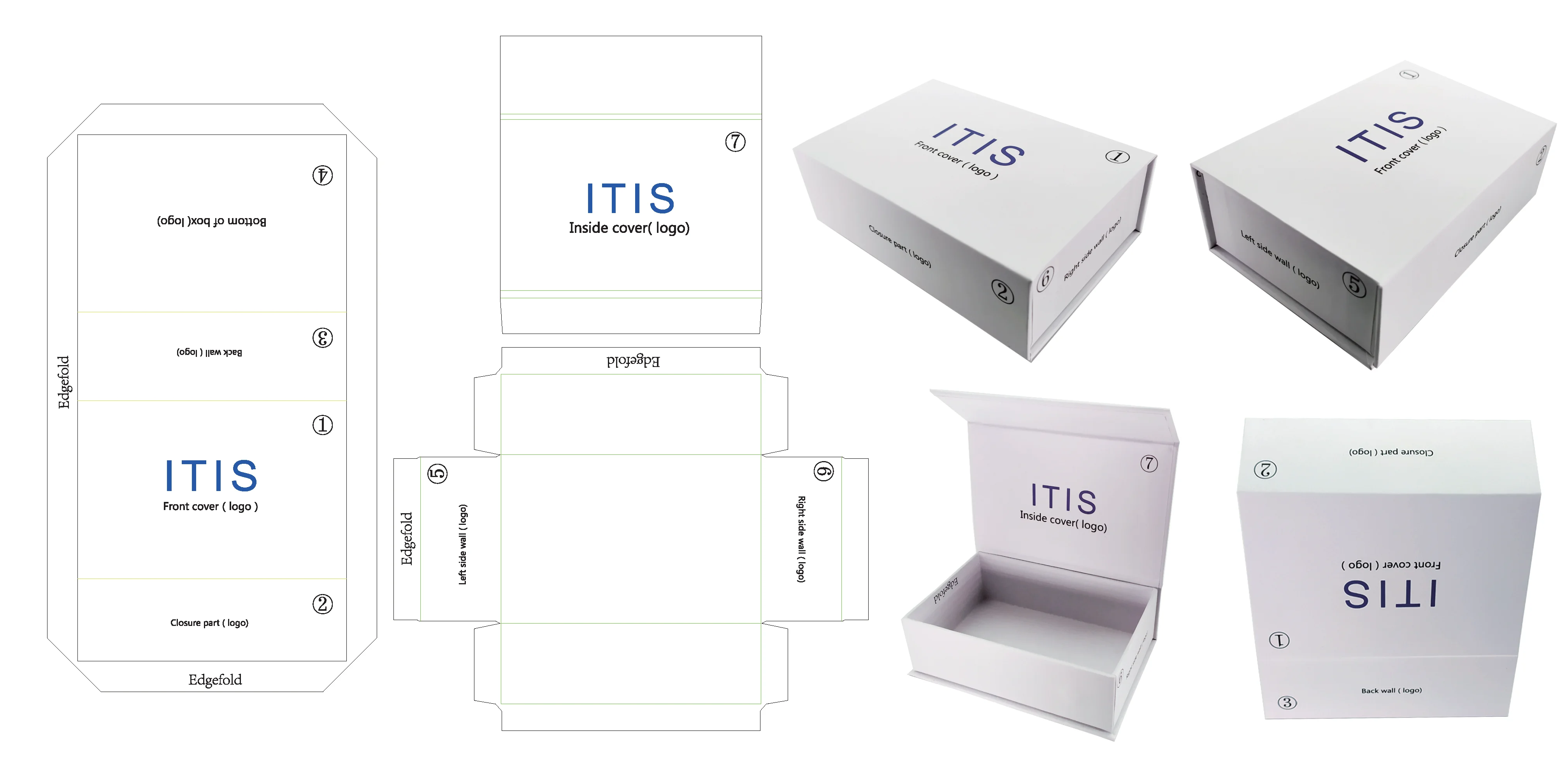 product custom packaging magnetic paper bridesmaid gift box-0