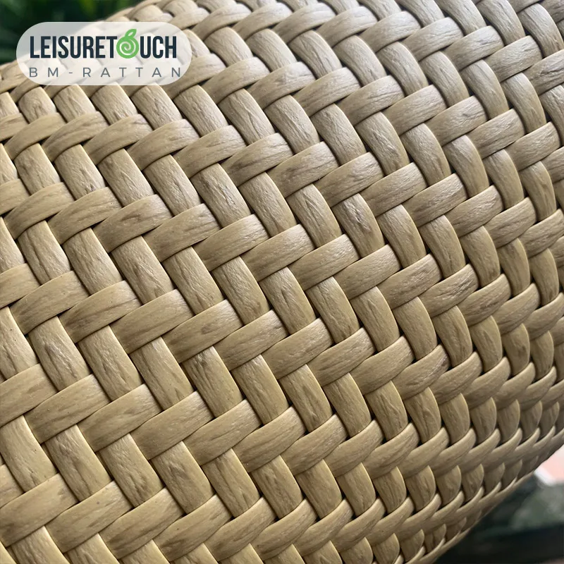 LTR  Weave Artificial Synthetic Rattan Panel Weaving Rattan Sheet for Installation on Ceiling Decoration with Aluminum Frame