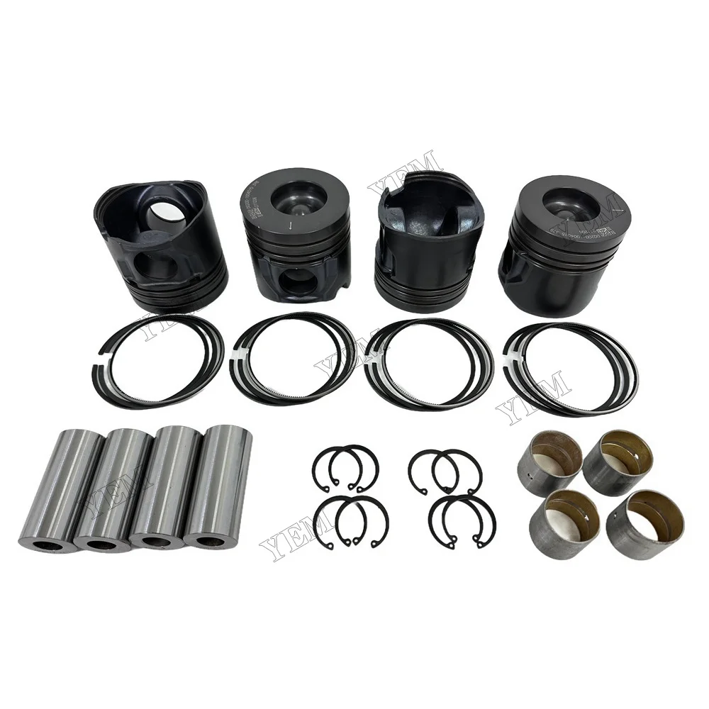 Cylinder Piston Kit With Ring Compatible for Yuchai YC4D130 Engine Parts China Supplier