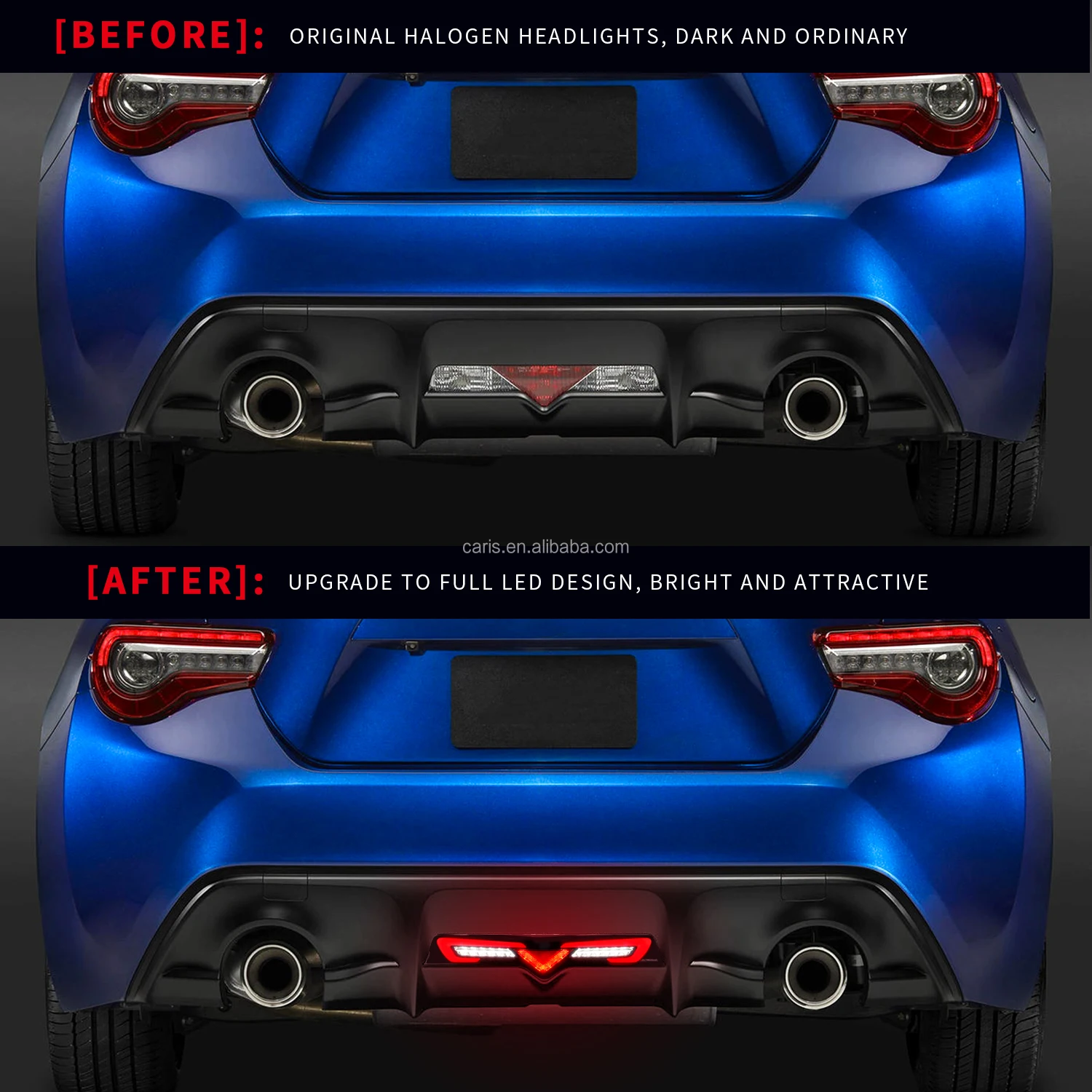 Vland Toyota 86 Accessories Rear Bumper Light For Toyota 86 Gt86 Ft86 ...
