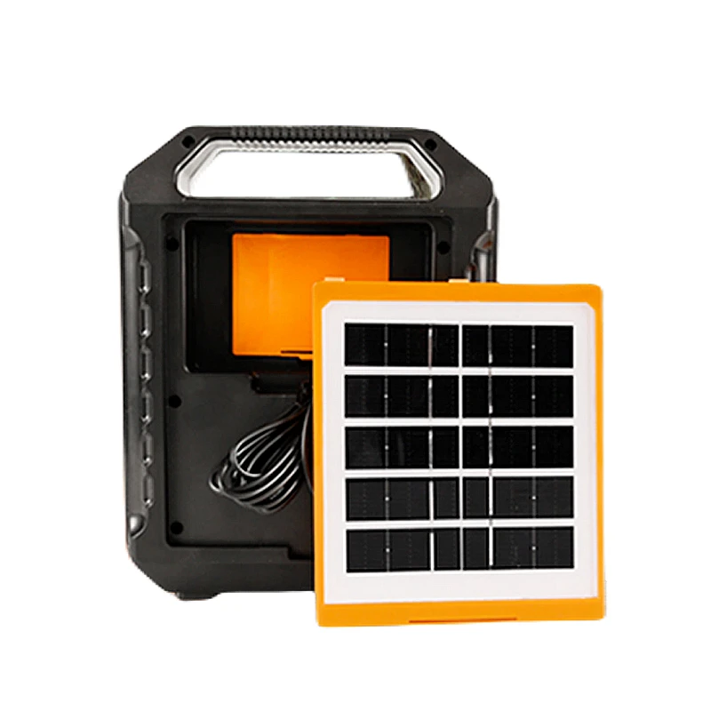 The Function of FM Small LED Portable Energy Storage Power Lighting Solar Energy Systems for Home