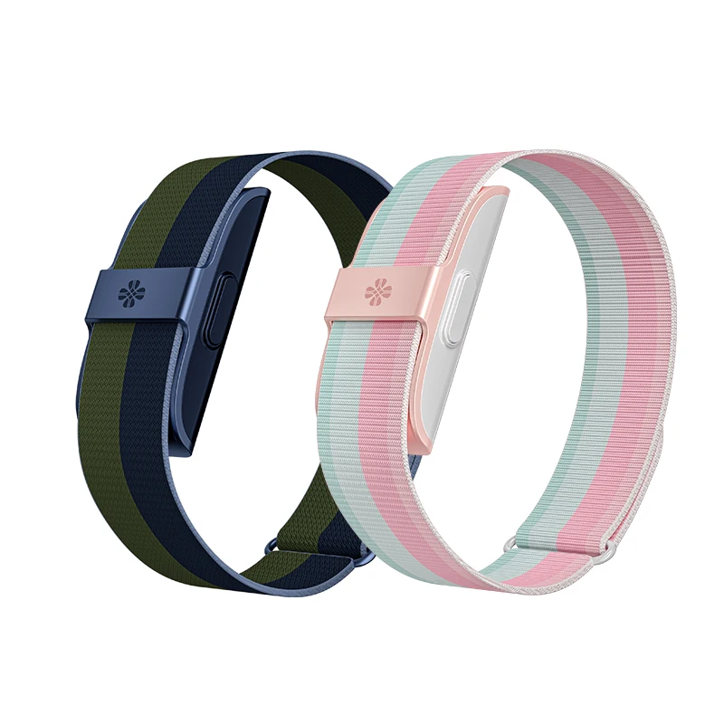 J-Style 2208A Long Distance Smart Vibration Bracelet for Couples -  Waterproof Activity Tracker with Heart Rate and GPS Navigation