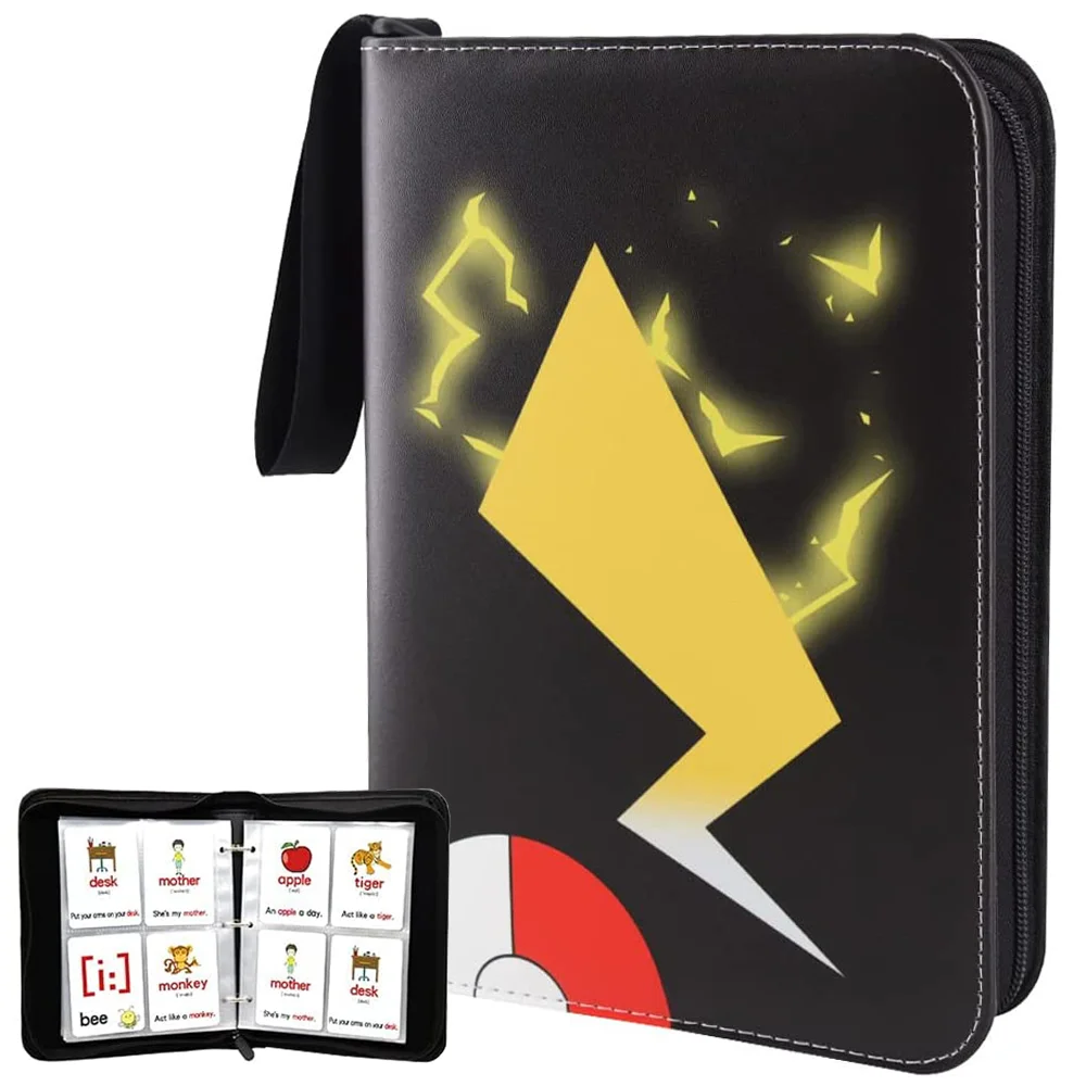 Alibaba.com: KXM Trading Card Binder 34, PU Leather, 400 Pockets for  Business and Trading Cards : Ideal for bulk orders with custom logo options.
