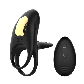 Winyi 10 Modes Vibrating Rvs Sex Cock Ring Only Penis Ring Most Effective Vibrator With Remote Clitoris For Couples Gay