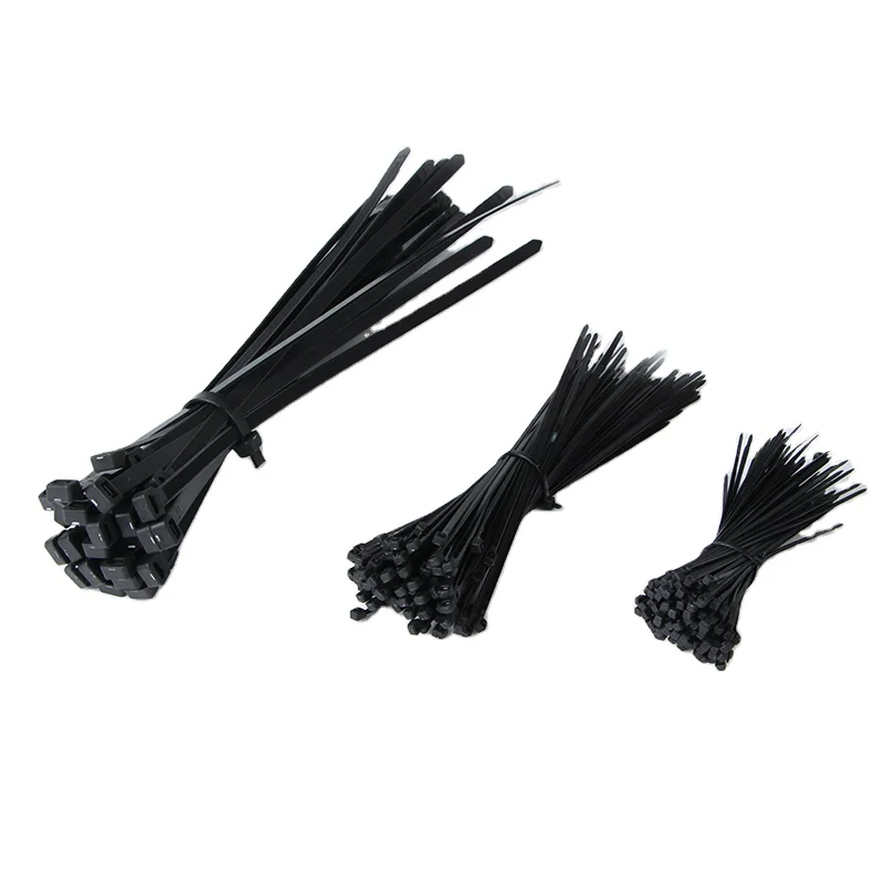 Zero Halogène * Lot de 50 X Câble Noir Cravates 8.0 mm x 450 mm-polyamide 6/6 