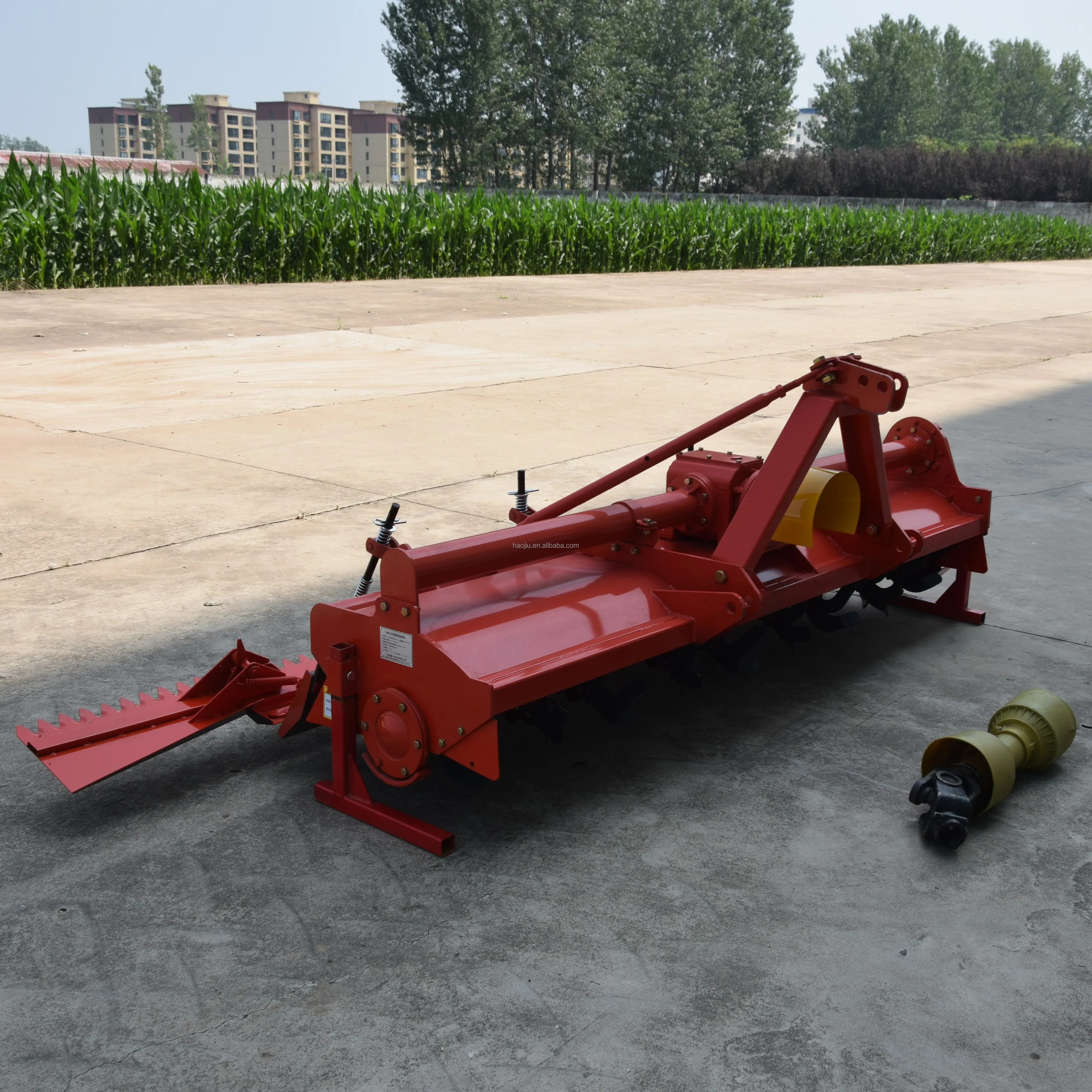 Farm Tractor Implement 50-60HP Paddy Field Stubble Cultivator With Stubble Burial Slurry Stirring Leveling Machinery