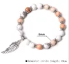 Howlite-Pink aventurine