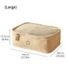 Beige large 44*12.5*36cm
