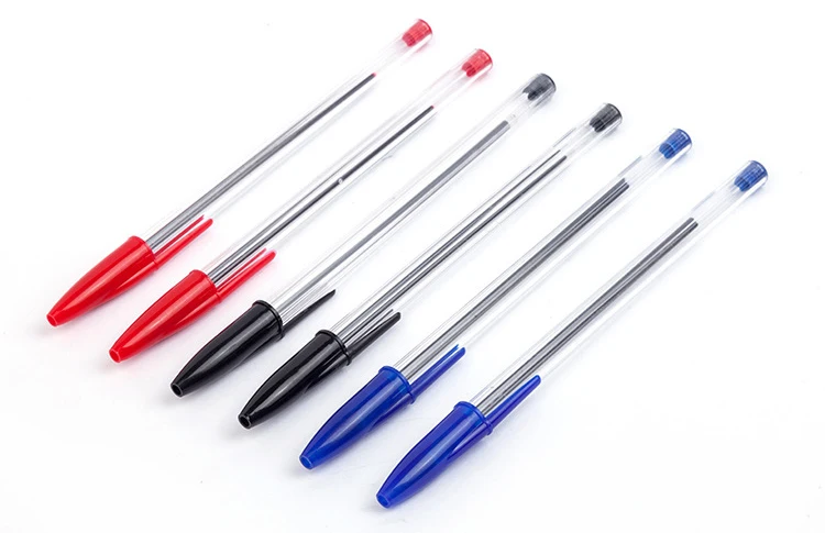 Office And School Stationery Bulk Blue Plastic Ballpoint Pens - Buy ...