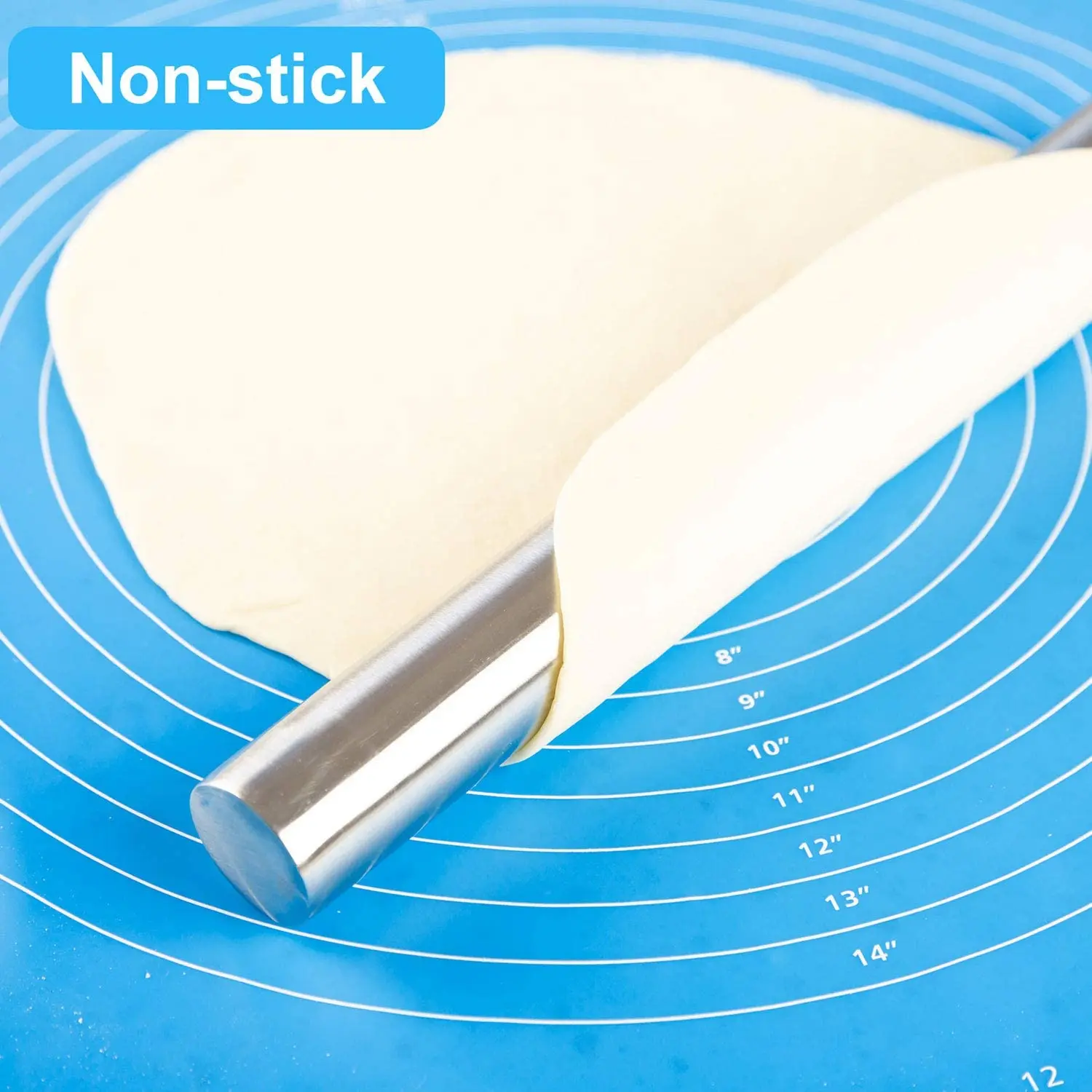 product kitchen accessories silicone baking mats sheet pizza dough non stick maker holder pastry cooking tools kitchen utensils gadgets-9