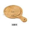 Natural bamboo color (6 inches)