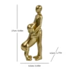 Man and Dog B - Golden