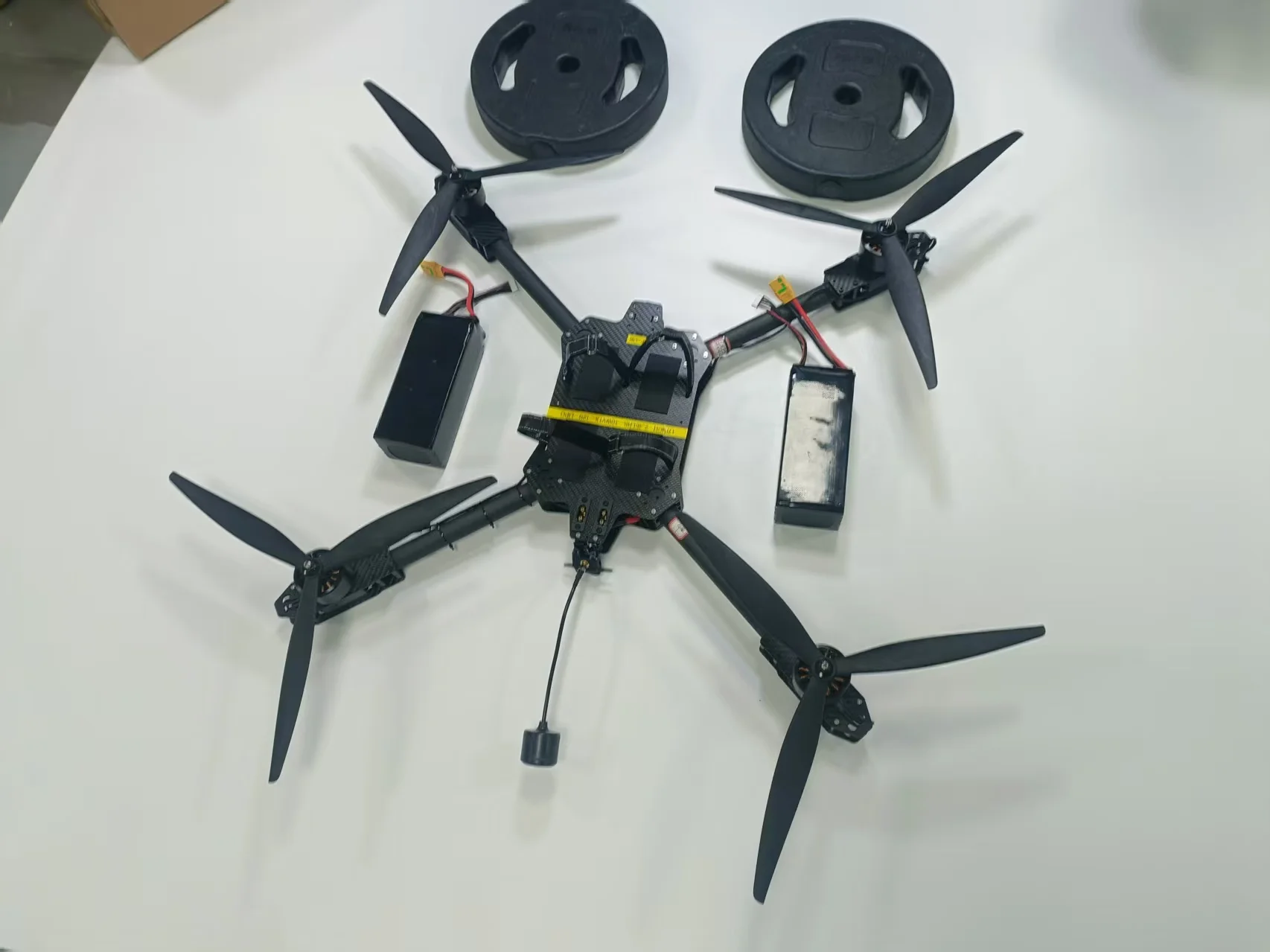 17-inch FPV drone kit carbon fiber payload 10kgs high speed flight 20km ...