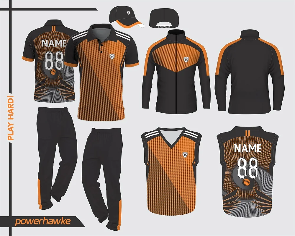 Full Cricket Uniform Set - Customized Print Logo Team Name