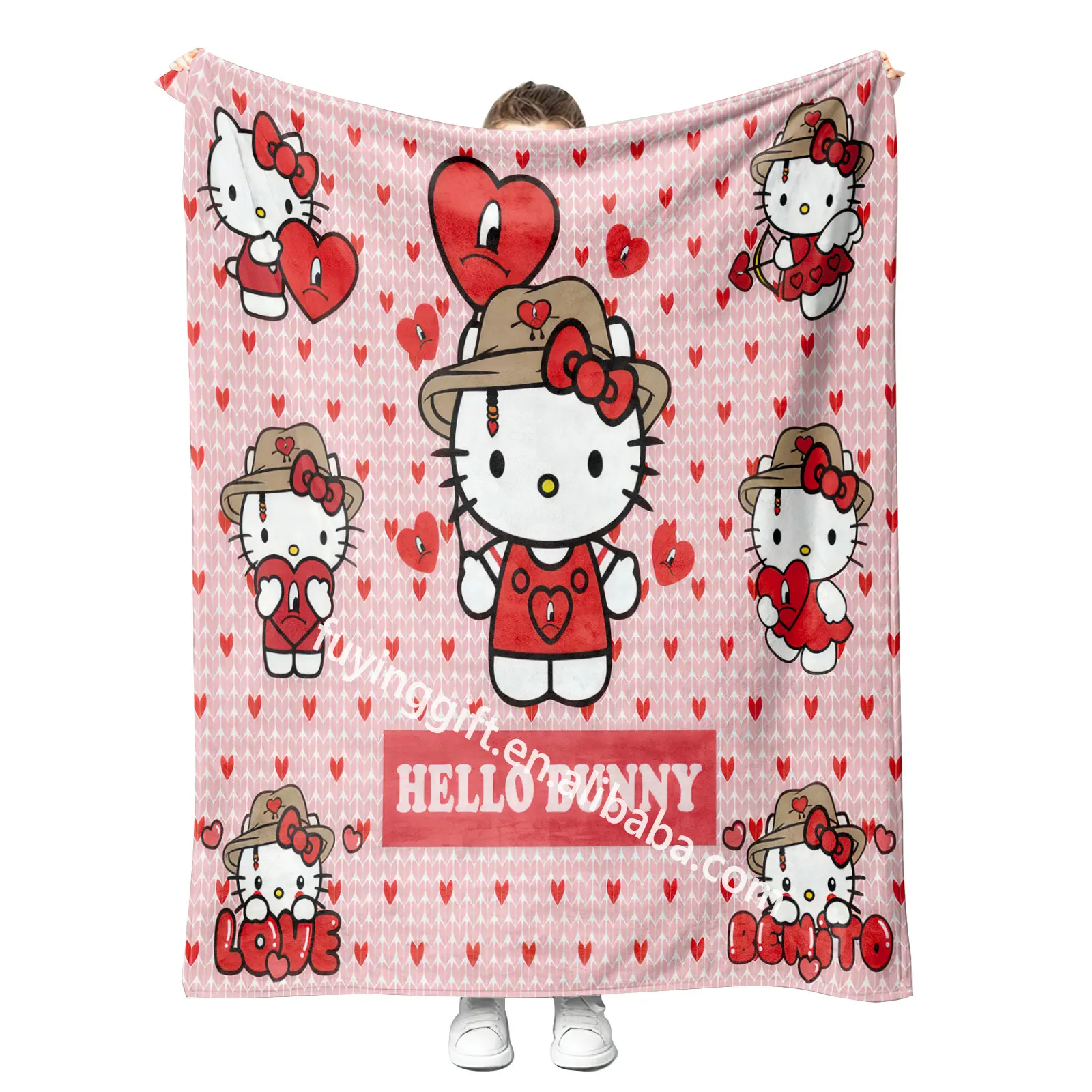 Dollar Money Print Pattern Blanket