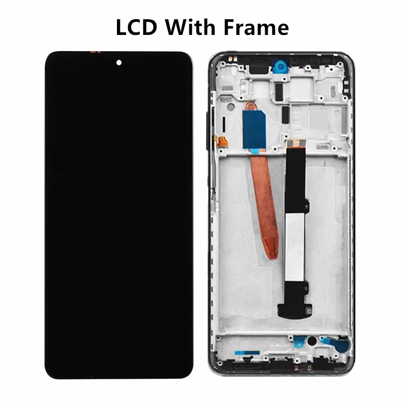 Quality Assurance Cell Phone Touch Screen Phone Repair Parts For Xiaomi poco X3 MI10T lite LCD Display Complete