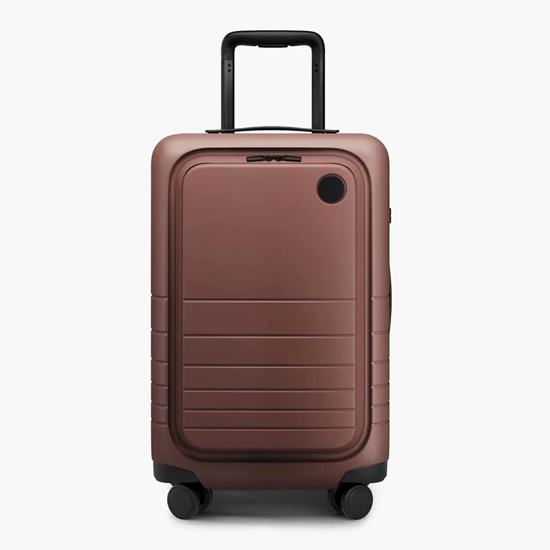 Custom LOGO Smart TSA Lock USB PC 20 Inch Suit Case Business Carry on Boarding Trolley Travel Suitcase Luggage With Laptop Bag