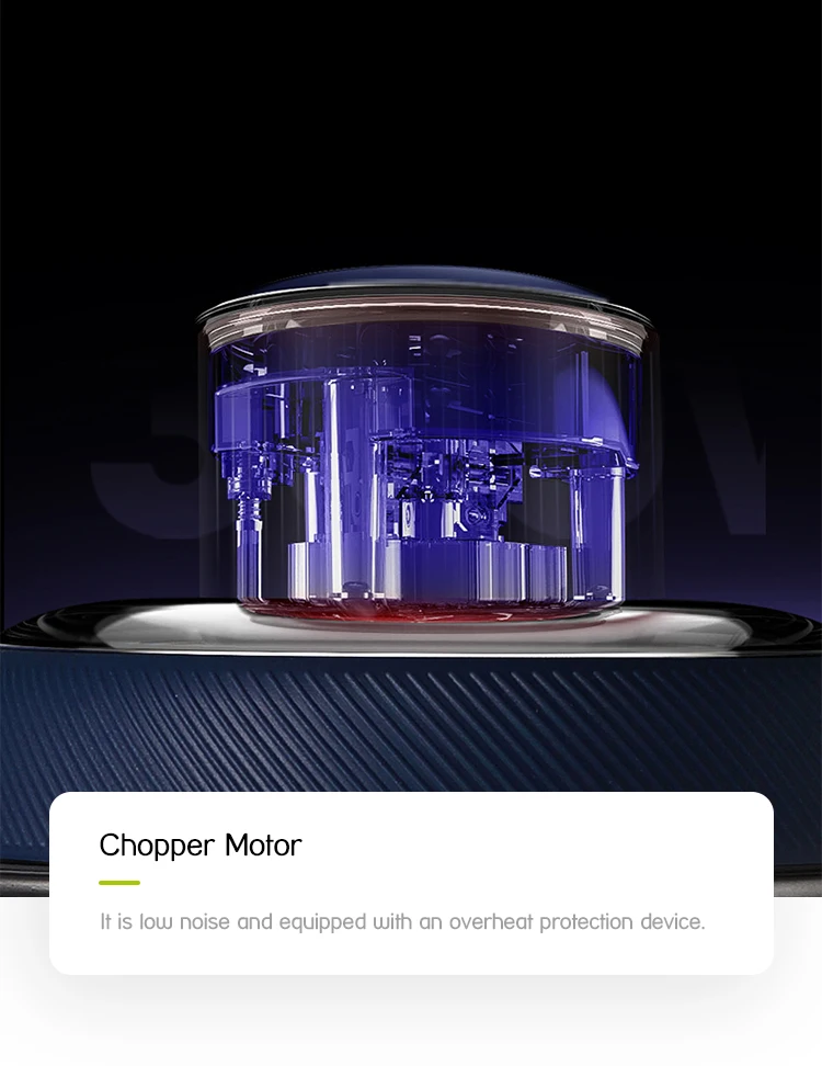 meat bowl chopper stainless steel electric food chopper vegetable chopper onion mixer chopper multifunctional food chopper