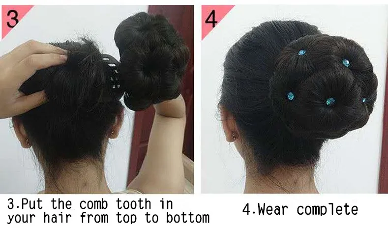 Оптовая продажа, шиньоны из синтетических кудрявых волос, густые черные нечистоплотные искусственные волосы, шиньоны с бриллиантами