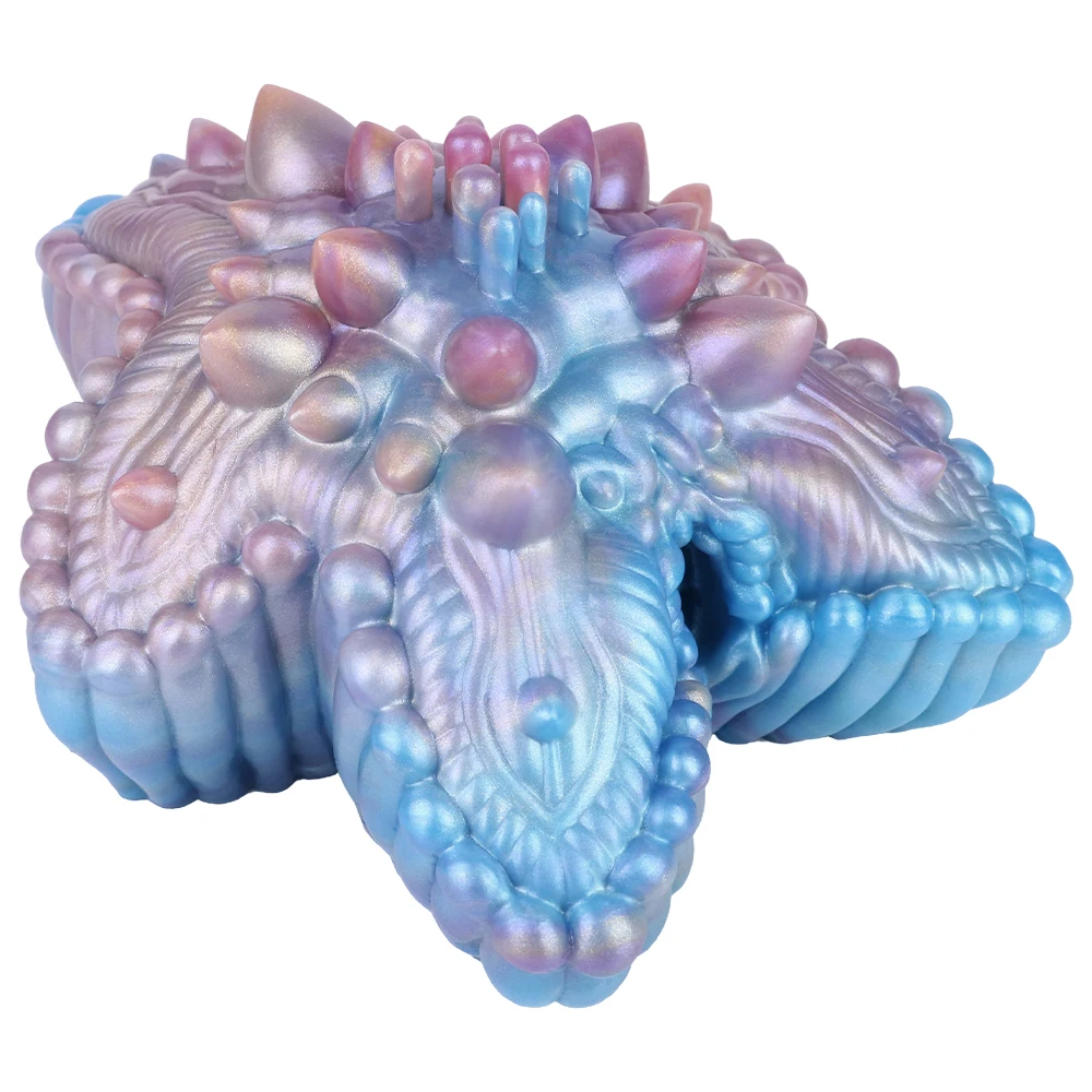 GEEBA Soft Liquid Silicone Masturbator Fantasy Monster Starfish Masturbator Male Masturbation Cup Adult Sex Toys Wholesale Price