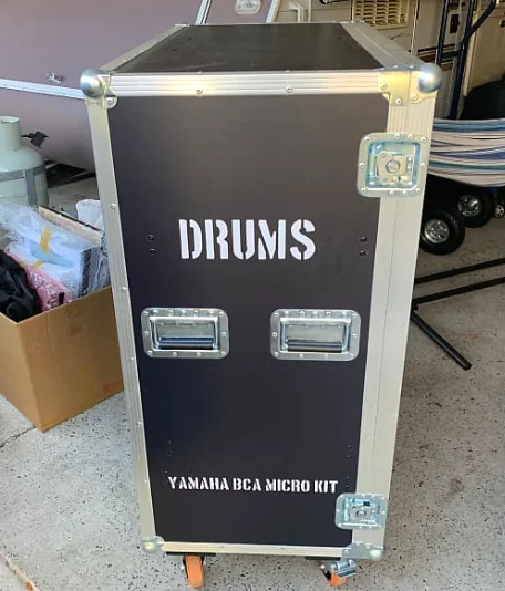 Drum Ata Flight Casehardware case 9 Piece Drum Vault Drums Tool Flight Case Tool Storage