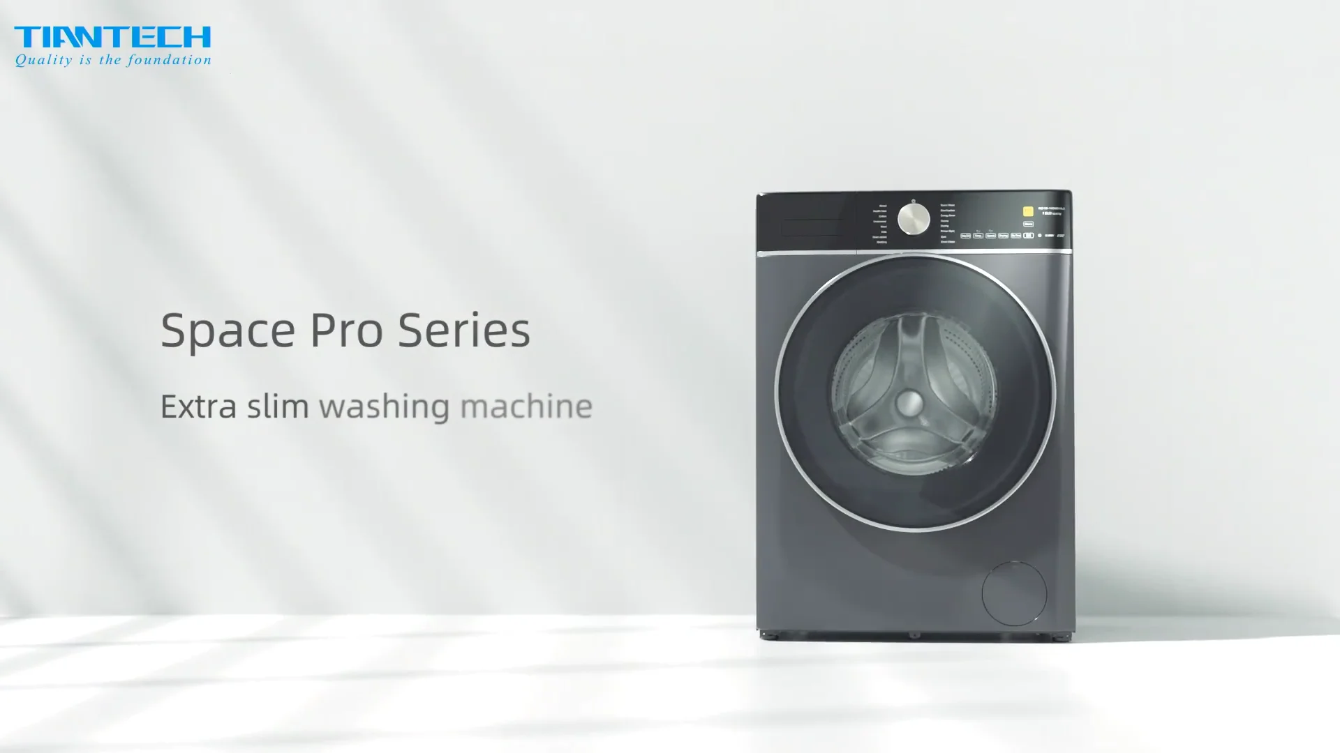 Large Capacity Slim Design Bldc Inverter Smart Washing Machine Front