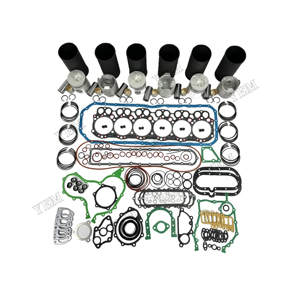 Overhaul Kit With Gasket Set Fit for Hino H06C Engine 2