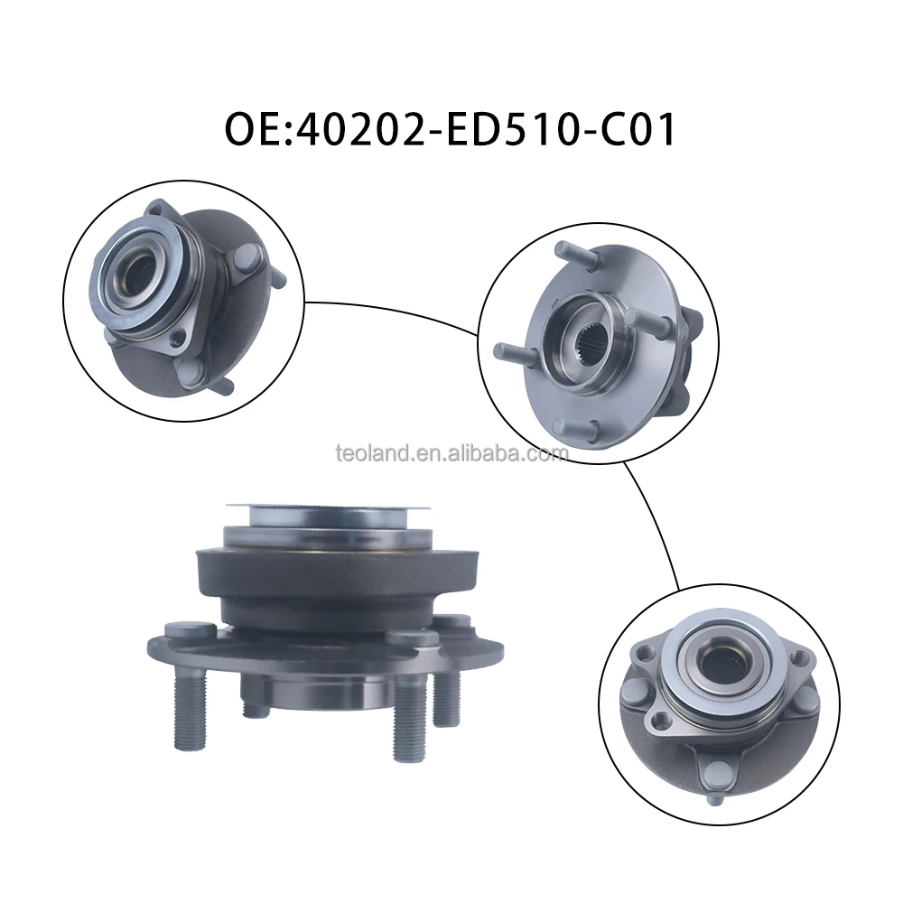 Car Parts 40202-ED510  Wheel Hub Bearing Units for Nissan Tiida 2004-2013 CUBE Z12 2007-  40202ED510 supplier