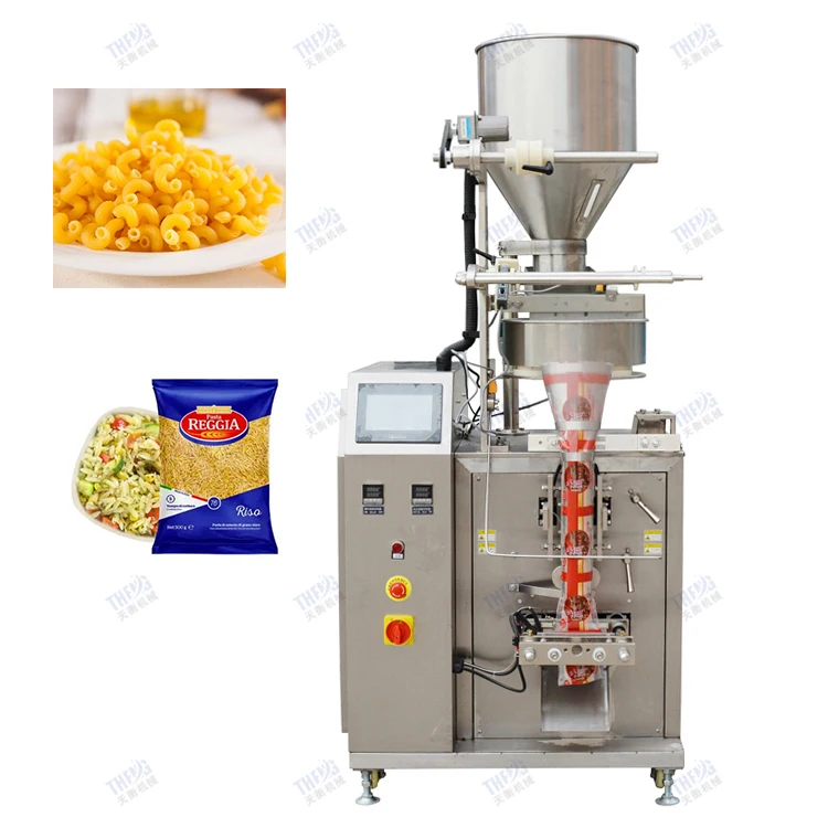 Small Vertical Automatic Pasta Macaroni Plastic Packing Machine