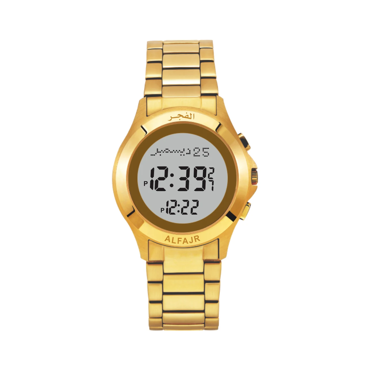 Digital Alfajr Ladies Azan Prayer Muslim Watch Cheap Wholesale Japan Luxury  Popular Fashion Waterproof Gold Silver Watch WR-01