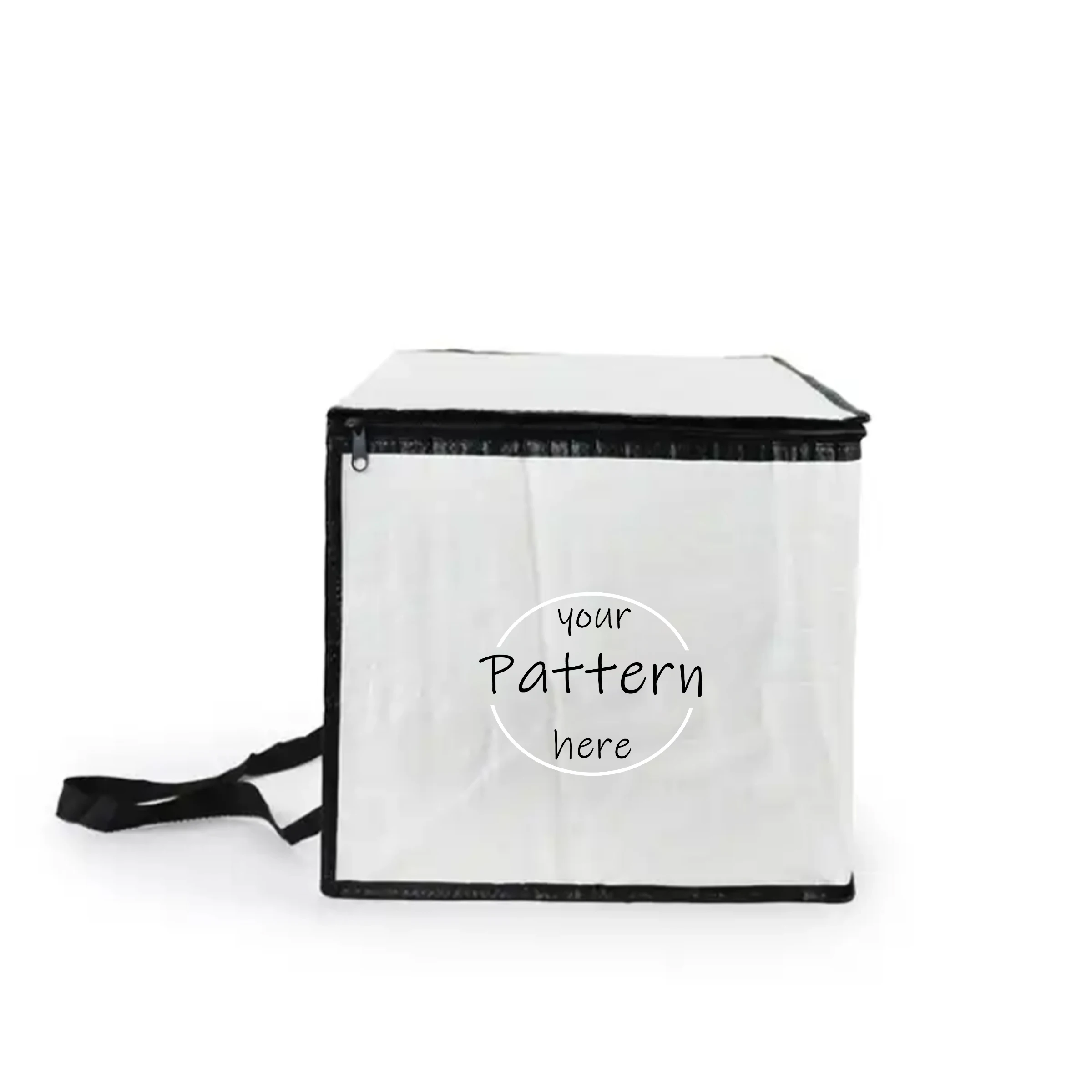Hong Dong Wholesale OEM Custom Printing  Waterproof Food Tote Thermal Lunch Cooler Bag Insulated Cooler Lunch Bag Food Delivery