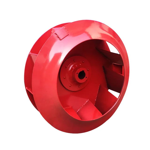 Fan impeller Used in rice machinery  Air centrifugal fan Blower impeller Fan impeller 4-72,6-30,9-26 series blower impeller