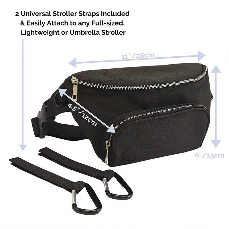 New Arrival Crossbody Diaper Bag Fanny Pack Organizer Mommy Waist