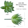 Jz025 flocked-greenish-velvet five-layer aloe vera
