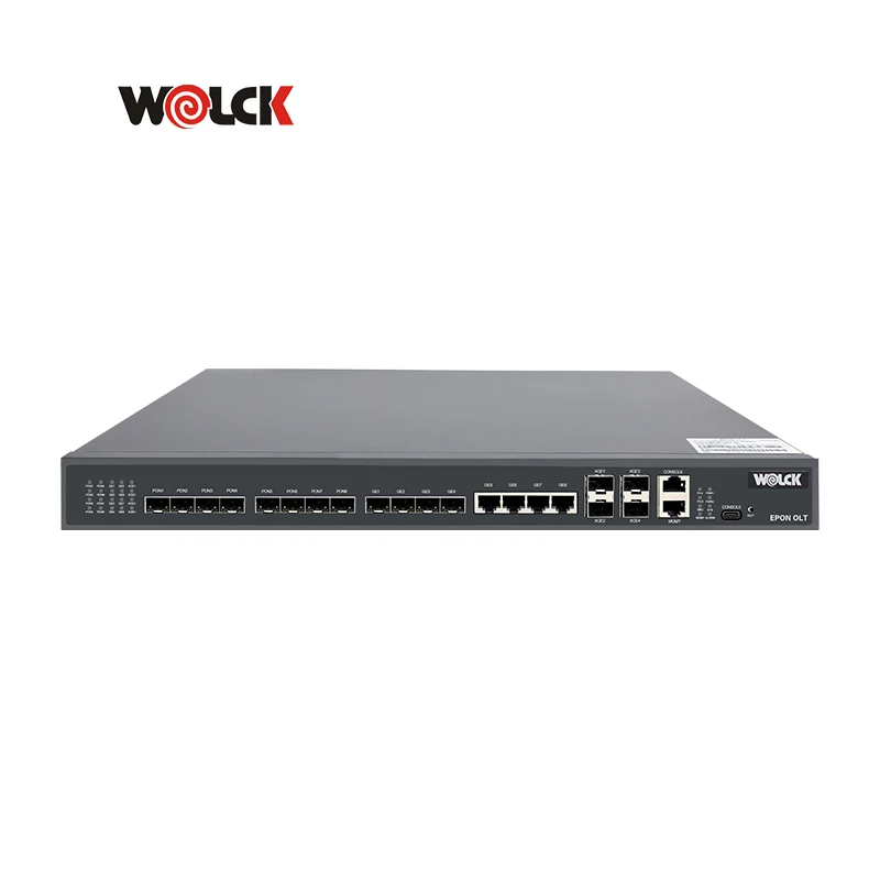 4 8 16 C-DATA GEPON 8pon OLT Cdata FTTH Fiber Optical Wolck 4/8/16 PON Ports EPON OLT