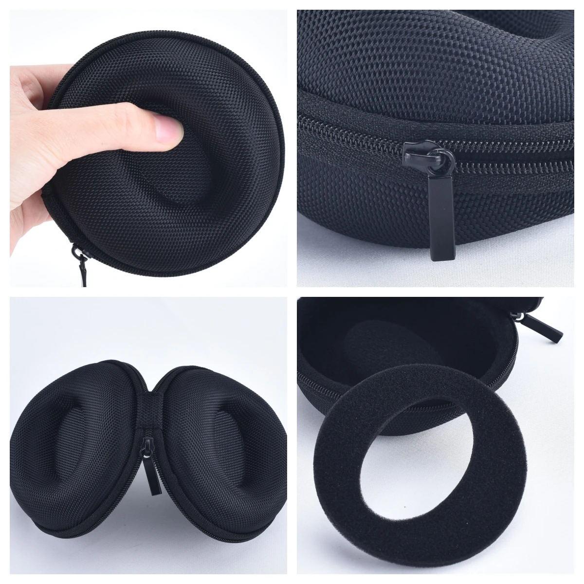 LAIHE Customized Personalized Mini Portable EVA Smart Sport Watch Storage Box Travel Watch Case with Zipper