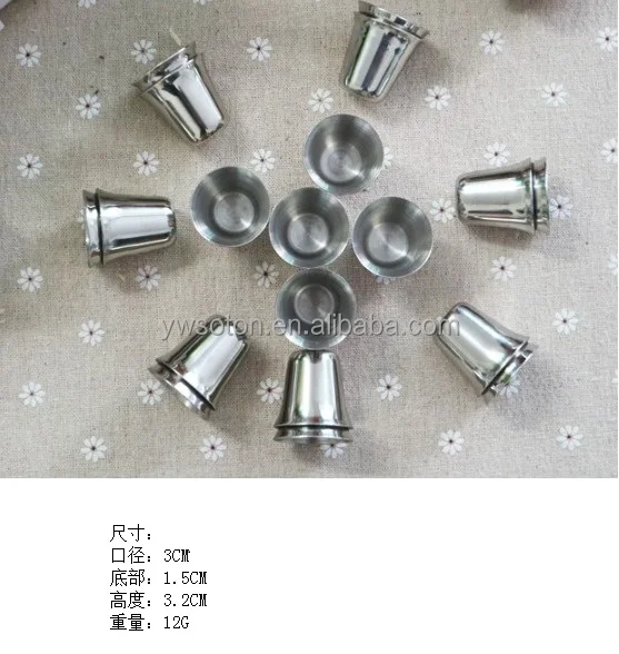 Wholesale Stainless Steel Communion Cups Eucharist Chalice For Church Religious Ceremony Reusable Durable Liturgical Vessel
