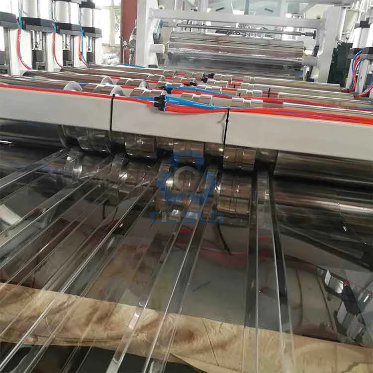Polycarbonate Sunshade Roof Sheet Extrusion Line